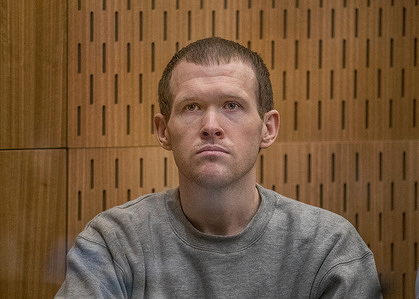 Brenton Tarrant, the gunman who live-streamed the mosque attacks.
Brenton Tarrant, the white supremacist who massacred 51 people at two mosques in New Zealand last year, sat largely unmoved in a court hearing as his surviving victims and relatives of those he slaughtered confronted him about how his actions had shattered their lives.