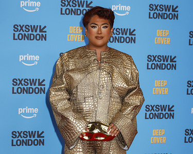 William Grande attends the Deep Cover World Premiere at the Barbican in City Of London.