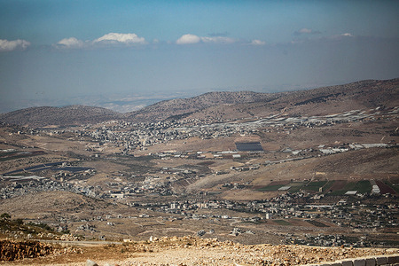 Palestinian villages in the northern Jordan Valley, where Jewish settlers, under Israeli military protection, have taken over their hills and displaced hundreds of Bedouin families who raise livestock in the northern Jordan Valley in the West Bank. The Israeli government has approved the construction of 22 Israeli settlements in the northern West Bank and the Jordan Valley.