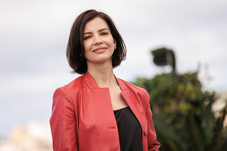 Russian actress Iris Lebedeva attends the photocall of "Minotaure" at the 79th Cannes Film Festival in Cannes, France.