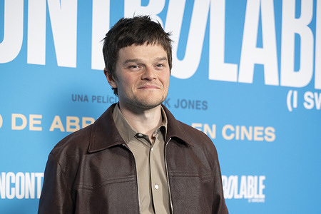 British actor Robert Aramayo attends the "Incontrolable" (I Swear) premiere at Cines Verdi on March 16, 2026 in Madrid, Spain