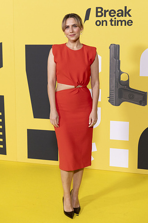 Aura Garrido attends the 'II Premios Break on Time' Photocall at Galería de Cristal del Palacio de Cibeles in Madrid.