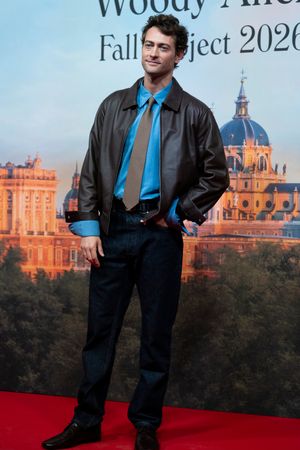 Peter Vives poses at the photocall during the launch of the shoot for his new film, which is due to take place in the Spanish capital.