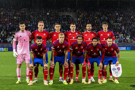 Team of Rakow Czestochowa seen during the UEFA Conference League 2025/2026 match between Sigma Olomuniec and Rakow Czestochow at Andruv stadium (Olomuniec). FInal Score; Sigma Olomuniec 1:1 Rakow Czestochowa.