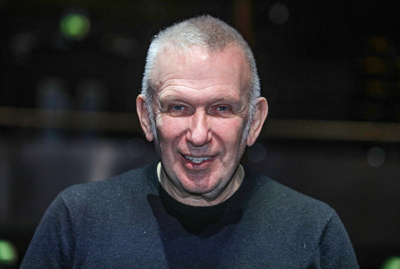 French fashion designer Jean Paul Gaultier launches the "Fashion Freak Show" at the Roundhouse in London with a Q&A and Photocall.