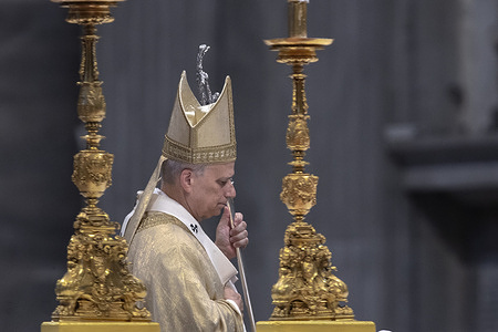 Pope Leo XIV leads a Holy Mass with Priestly Ordinations in St. Peter's Basilica.