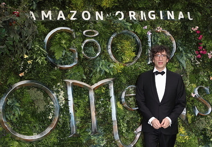 Neil Gaiman at the Global TV Premiere of Amazon Original Good Omens at Odeon Luxe Leicester Square