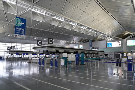 View of a deserted departure hall at the Chubu Centrair International Airport.
Japan’s government pushes the controversial "GO TO TRAVEL" discount campaign, promoting domestic travels since July amid the Coronavirus (COVID-19) crisis.