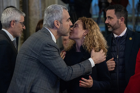 Maurici Lucena Betriu, President of AENA (Spanish Airports and Air Navigation), the Spanish public business entity responsible for managing most airports and controlling air traffic in Spain attends an informational breakfast organized by Nueva Economía Forum at the Casino de Madrid.