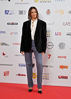 Elodie attends the photocall during 48th edition of the Giornate Professionale di Cinema 2025.