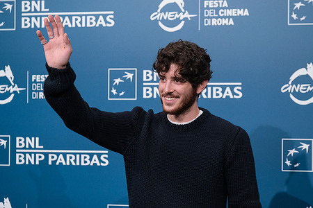 Nicolas Maupas for the movie “The count of Monte Cristo” attends during the 19th Rome Film Festival at Auditorium Parco Della Musica in Rome.