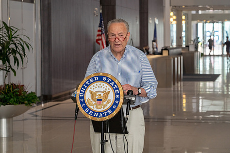 Senate Majority Leader Chuck Schumer (D-NY) demands that the House of Representatives passes new legislation that the majority leader says would dramatically reduce the flow of fentanyl into the United States by the end of the year in New York City. On July 27 the Senate passed the Bipartisan defense bill, National Defense Authorization Act (NDAA), which included a plan to address the influx of deadly Fentanyl into the U.S.