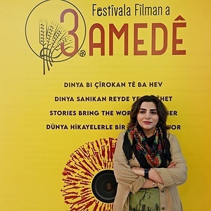Famous Iranian-Kurdish film director Maryam Samadi attends the 3rd Amed International Film Festival held in Diyarbakir. The 3rd Amed International Film Festival was held in Diyarbakır, Turkey, from December 7 to 14, 2025, marking its return after an eight-year break. Organized to promote the city and support short filmmakers, the festival showcased 84 films across National Fiction, National Documentary, and International Fiction categories, with finalists invited to attend in person. The event also featured a labor award for distinguished contributors to cinema and paid tribute to renowned Kurdish filmmaker Yılmaz Güney.