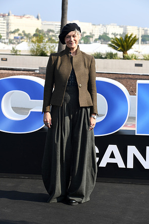 Melissa McBride attends "The Walking Dead" Photocall Palais des Festivals during the Mipcom Cannes, France.