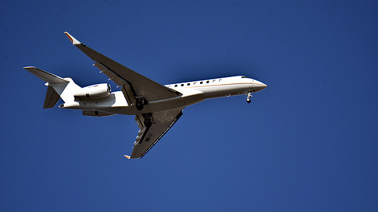 TAG Aviation plane arrives at Marseille Provence Airport.
