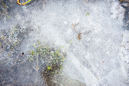 A closer look at the water freezing on the lake. After several days of sub-zero temperatures during the night, the water of some lakes started to freeze over. People took the chance to skate on one of the frozen lakes close to the Dutch city of Nijmegen. It takes at least four whole days of below-freezing temperatures to form ice that’s safe to walk and skate on, and that only applies to ponds or lakes with no currents.