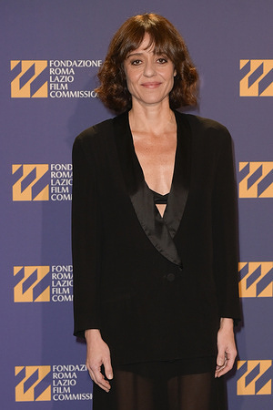 Vanessa Scalera attends the blu carpet of Showcase fiction Rai 2026 at Auditorium Parco della Musica.