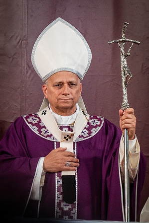 Pope Leo XIV presides over Mass on All Souls' Day inside the Verano Monumental Cemetery in Rome.