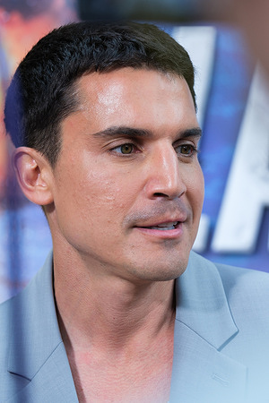 Alex Gonzalez attends the "Ladrones: la tiara de santa Águeda" at Santo Mauro Hotel.