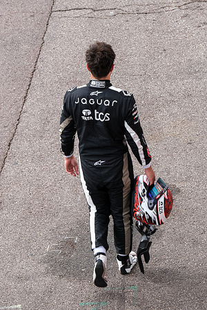 Mitch Evans of Jaguar TCS Racing seen in the Pit Lane at the end of the Free Practice 3 of the ABB Formula E World Championship 2025 Monaco E-Prix Round 7 in Montecarlo.