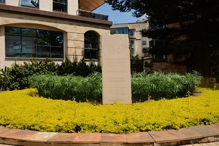 A memorial plague to commemorate victims of the terror attack at the DusitD2 complex.
January 15th 2020 marks the first anniversary of the Dusit D2 terror attack by Al-Shabaab militants that left 21 people dead.