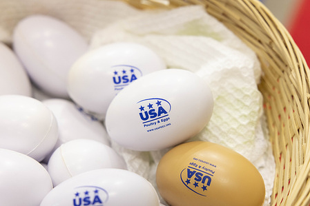 U.S. eggs on display inside the USA pavilion at FoodEx Japan 2026. FOODEX Japan 2026, Asia’s largest international food and beverage trade show, took place from March 10 to 13 at Tokyo Big Sight. Now in its 51st edition, the event brought together approximately 3,000 exhibitors from over 70–80 countries and regions, showcasing a vast range of products including packaged foods, beverages, fresh produce, frozen items, wine, meat, and innovative ingredients. Organizers expected around 70,000–85,000 trade visitors, including importers, wholesalers, retailers, foodservice buyers, and manufacturers from Japan and across Asia.