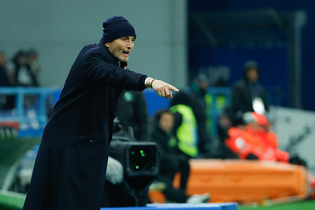 Luciano Spalletti head coach of Juventus FC seen during the Italian Serie A soccer match between US Sassuolo Calcio and Juventus Fc at Mapei Stadium – Città del Tricolore . Final score US Sassuolo Calcio 0:3 Juventus Fc