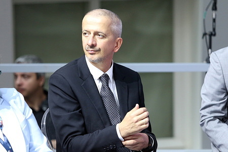 Konstantin Bogomolov, director Artistic Director of the Moscow Theatre on Malaya Bronnaya and the Roman Viktyuk Theatre seen during a session on New technologies in culture and art benefit or harm, advantages or risks the framework of the XI St. Petersburg International Forum of United Cultures.