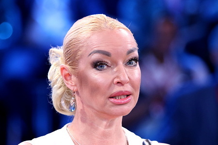 Anastasia Volochkova, Honoured Artist of Russia, Prima Ballerina during the Russia in the Hype Economy: Trends vs. Strategies session of the XXVIII St. Petersburg International Economic Forum at the Expoforum Convention and Exhibition Center in St. Petersburg, Russia.