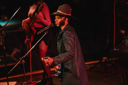 Fantastic Negrito performs live at the Blue Note Milano, the fourth set (two per night) that has sold out. This is the fourth set (two per night) that has sold out