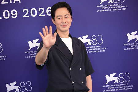 South Korean actor Jo In-sung attends the photocall of the film "Ga-neung-han sa-rang (Possible Love)" during the 83rd Venice International Film Festival.