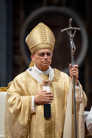 Pope Leo XIV celebrates the Holy Mass on the occasion of Priestly Ordinations at St. Peter's Basilica.