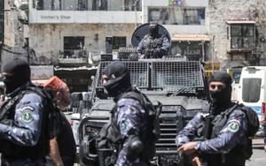 SOPA Images - Gallery - Palestinian Police founding anniversary in ...
