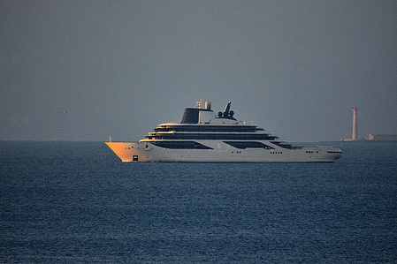 Four Seasons' first cruise yacht arrives at the French Mediterranean port of Marseille.