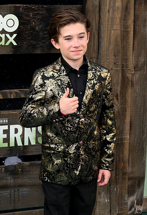 Actor Cary Christopher attends The Los Angeles Premiere Of DC Studios Drama Series "Lanterns" held at The Paramount Theater.