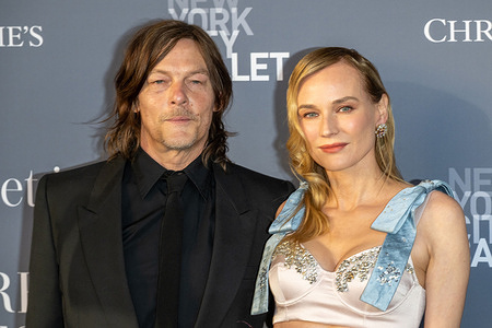 (L-R) Norman Reedus and Diane Kruger attend 2026 the New York City Ballet Spring Gala at David H. Koch Theater, Lincoln Center on May 07, 2026 in New York City.