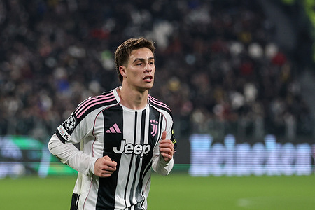 Kenan Yıldız of Juventus seen during the UEFA Champions League 2025/2026 match between Juventus and Pafos at Allianz Stadium. FInal Score; Juventus 2:0 Pafos.