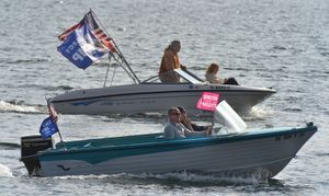 SOPA Images - Gallery - Trump Boat rally in Harveys Lake, US