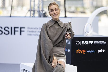Alejandra Onieva attended 'Anatomía de un instante (The Anatomy of a Moment)' Photocall during 73st San Sebastian International Film Festival at Kursaal Palace.