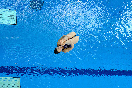 Sofia Conte seen during the Italian Absolute Indoor Open Diving Championships – Women’s 1m Springboard Heats.