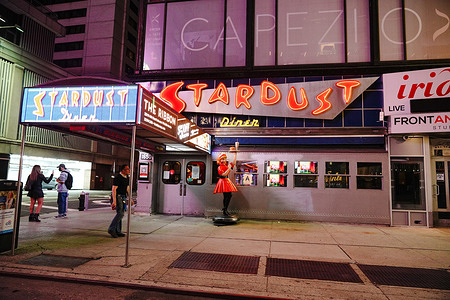Ellen’s Stardust Diner reopens with reduced capacity by reservation only.
New York City continues Phase 4 of re-opening following restrictions imposed to slow the spread of coronavirus. The fourth phase allows outdoor arts and entertainment, sporting events without fans and media production.