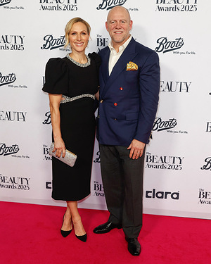 Zara Tnindal and Mike Tindal attend the Beauty Awards 2025 held at the City Central, HAC, London.