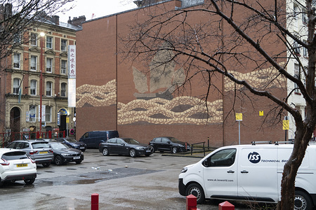 NCP car park during the corona virus threat in China Town.