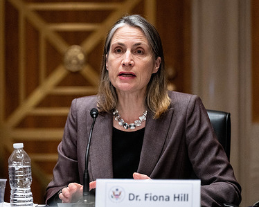 Dr. Fiona Hill, Senior Fellow, Center on the United States and Europe, Brookings Institution, speaking at a hearing of the The Commission on Security and Cooperation in Europe, also known as the Helsinki Commission.