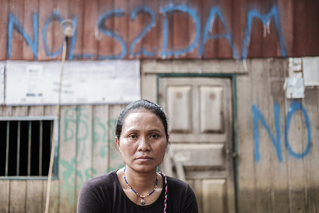 King Bang belongs to the Kring ethnic group, living in Kbal Romeas village. She found out about the dam from an NGO, she never heard from the govenment. "We will loose thousands of hectares of land" she said.
Local communities refuse to be removed. Once the dam is in operation the waters will raise and flood their villages enveloping their homes and farmlands.
About tens of thousands people will be affected by the Dam Sesan II as most of them are from ethnic minorities living along the rivers for generation.