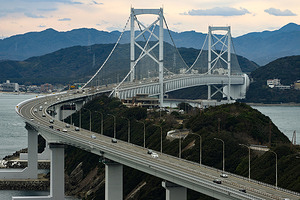 SOPA Images - Gallery - The Ōnaruto Bridge, located in Naruto City,