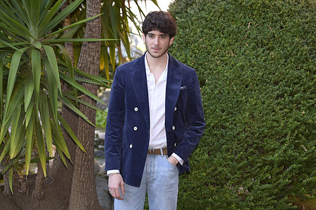 Nicolas Maupas attends the photocall of Rai tv series "Un professore second season" at Rai Via Teulada.
