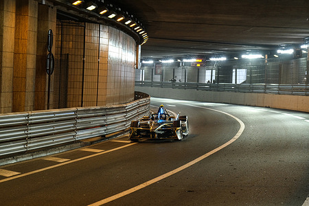 Maximilian Günther of DS Penske in action during the qualifying race of the ABB Formula E World Championship - 2025 Monaco E-Prix, Round 7.