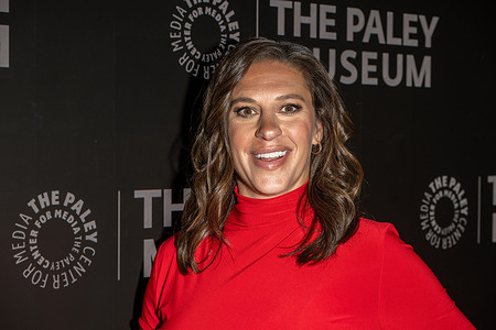 Carli Lloyd attends FIFA World Cup Kickoff with FOX Sports at PaleyLive at The Paley Museum on May 21, 2026 in New York City.