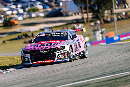 David Reynolds of Team 18 seen in action during the qualifying of the Bosch Power Tools Perth Super440 at Barbagallo Raceway.